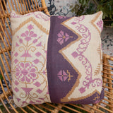 Indian kantha cushion L - 455