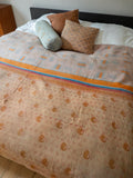 Indian kantha bedspread - 460