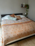 Indian kantha bedspread - 460