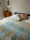 Indian kantha bedspread - 462