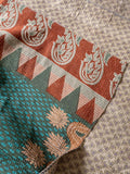 Indian kantha bedspread - 462