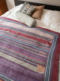 Indian kantha bedspread - 462