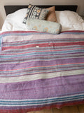 Indian kantha bedspread - 462