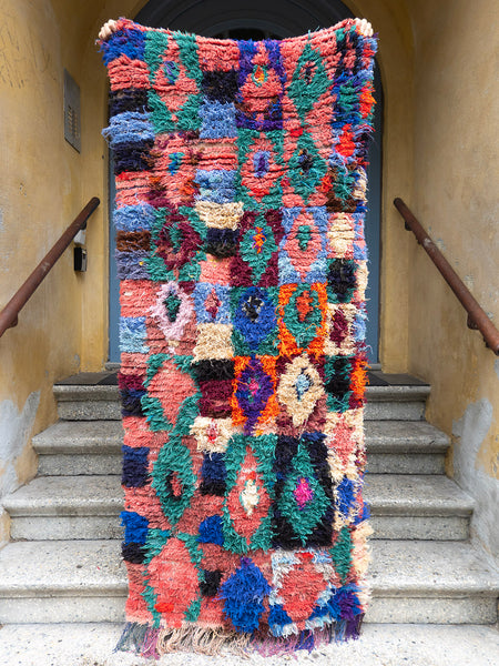 Moroccan vintage rug - Boujaad 473
