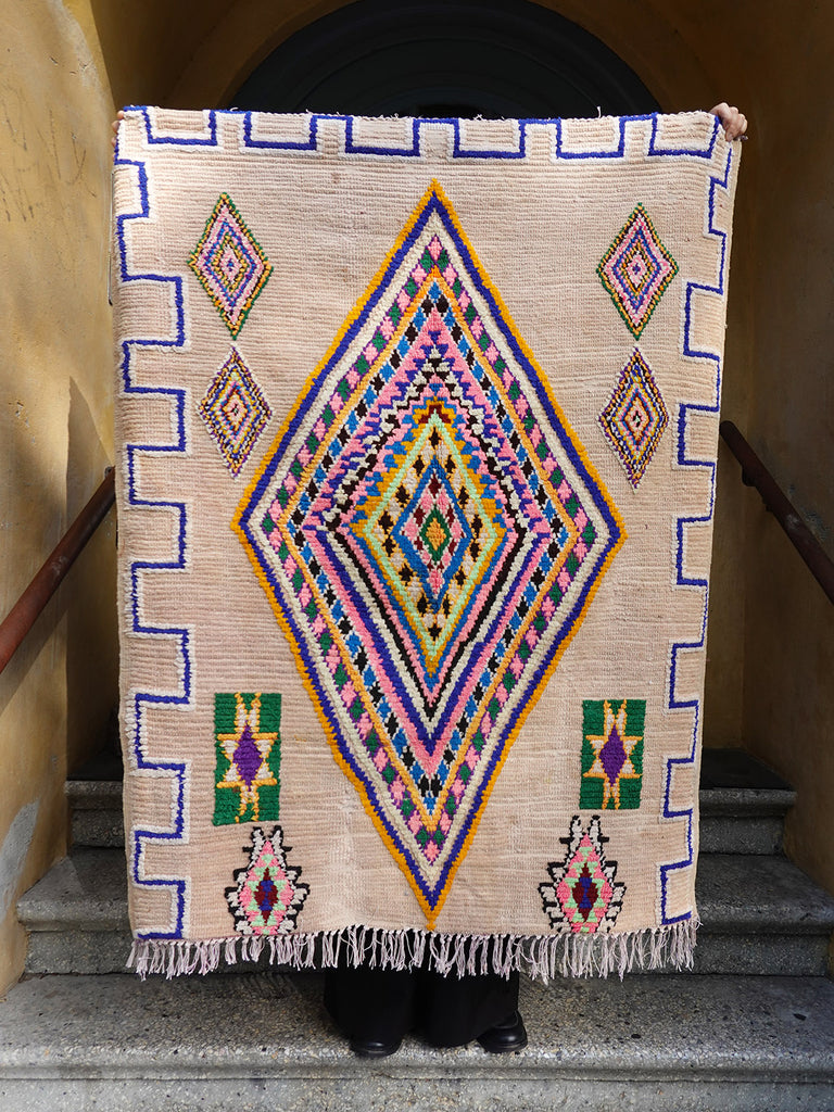 Marokkansk vintage tæppe - Boujaad 470