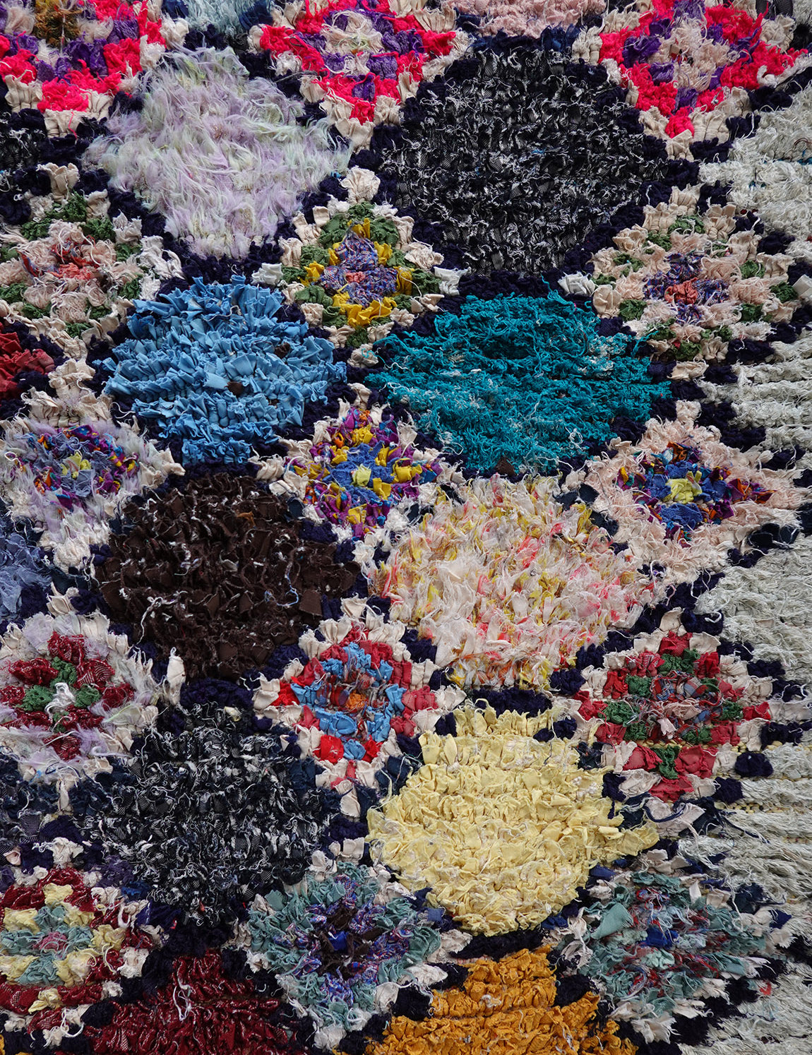 Moroccan vintage rug - Boucheroite 471
