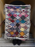 Marokkansk vintage tæppe - Boucheroite 471
