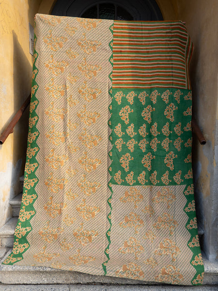 Indisk kantha sengetæppe - 473
