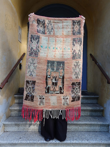 Moroccan vintage rug - Boujaad 472