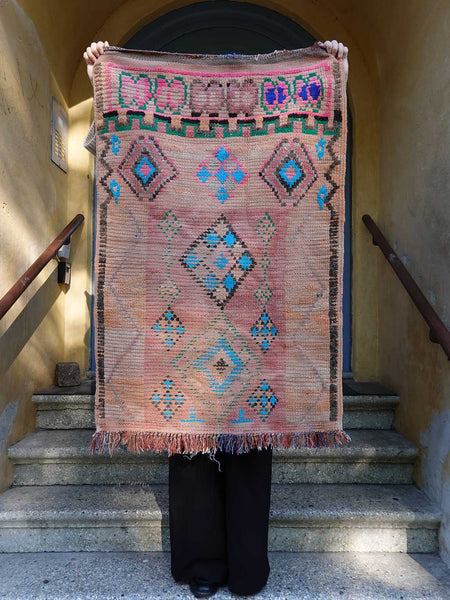 Moroccan vintage rug - Boujaad 472