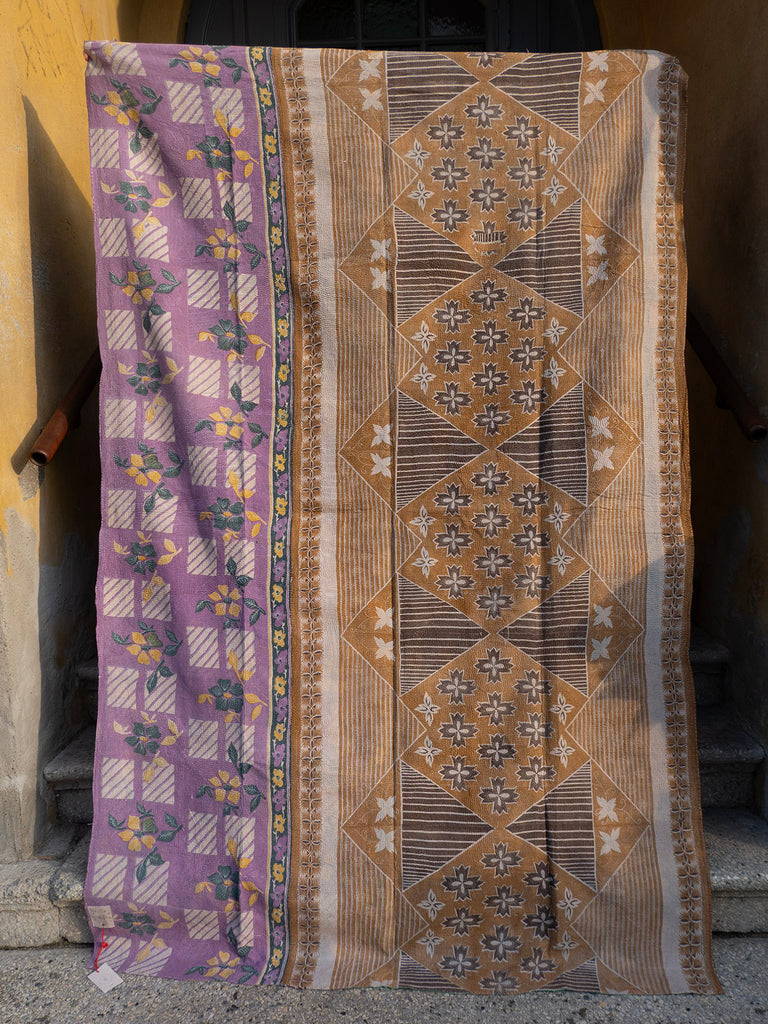 Indisk kantha sengetæppe - 476