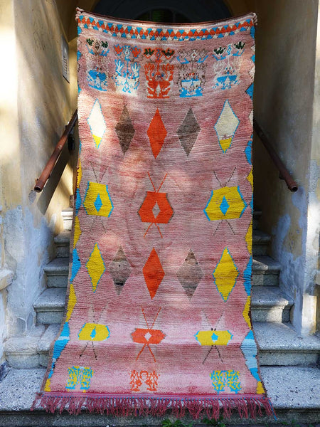 Moroccan vintage rug - Boujaad 472
