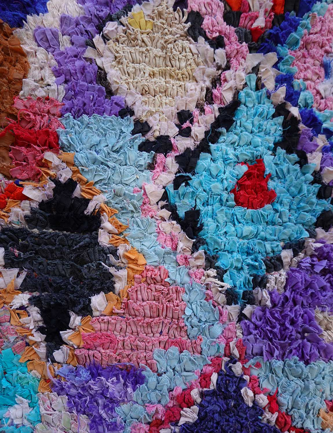 Moroccan vintage rug - Boucheroite 478