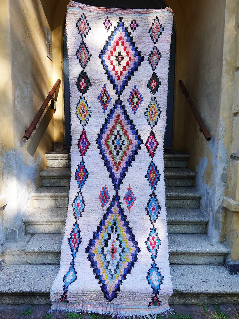 Marokkansk vintage tæppe - Boucheroite 480