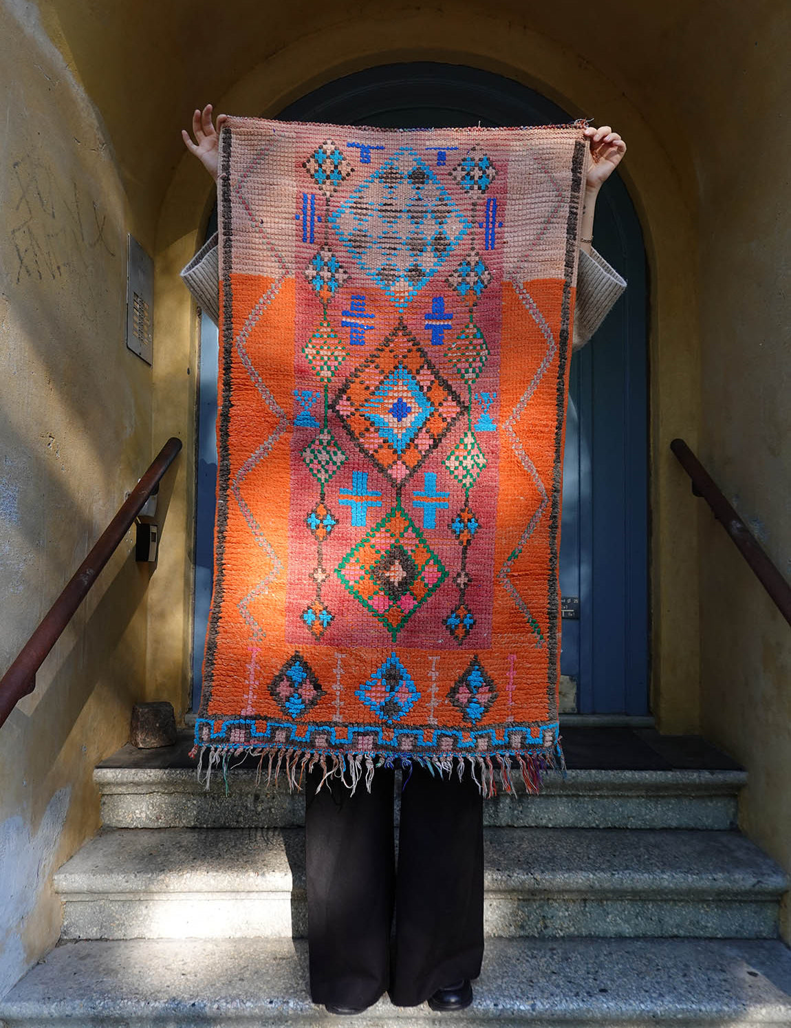 Moroccan vintage rug - Boujaad 481