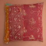 Indian kantha cushion L - 488