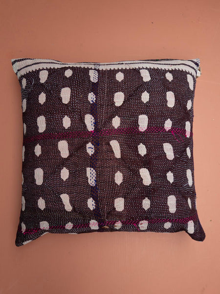 Indisk kantha pude L - 489