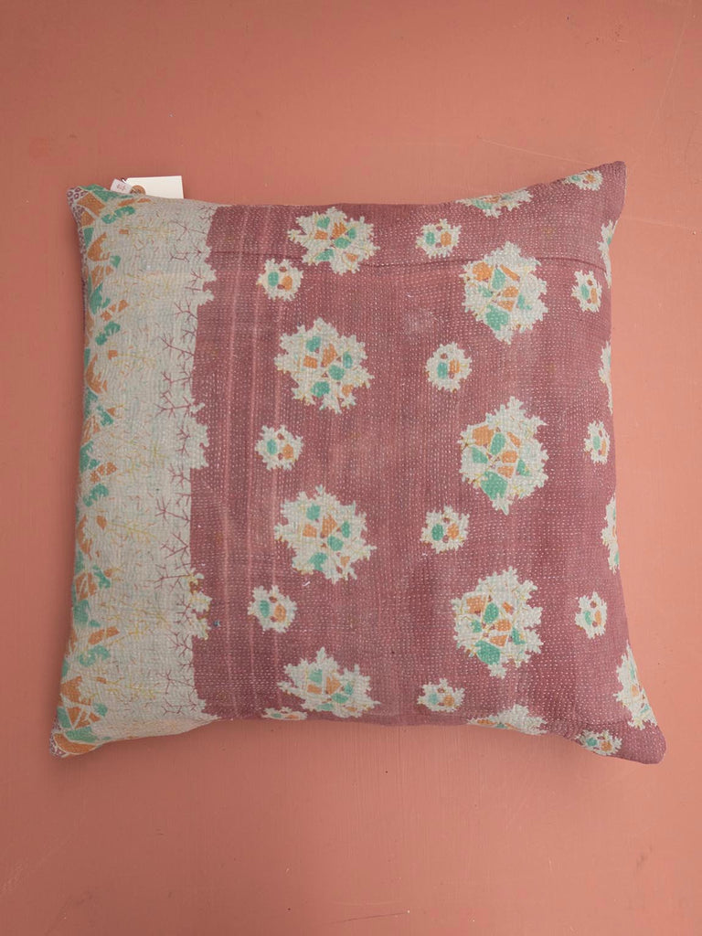 Indisk kantha pude L - 491