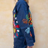 Denim Suzani Jacket - 4
