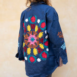Denim Suzani Jacket - 4