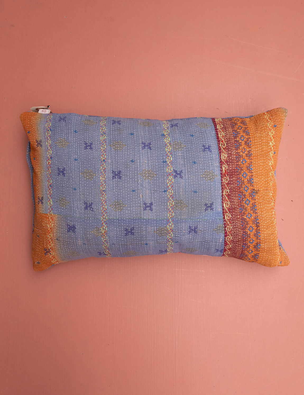 Indian kantha cushion S - 508