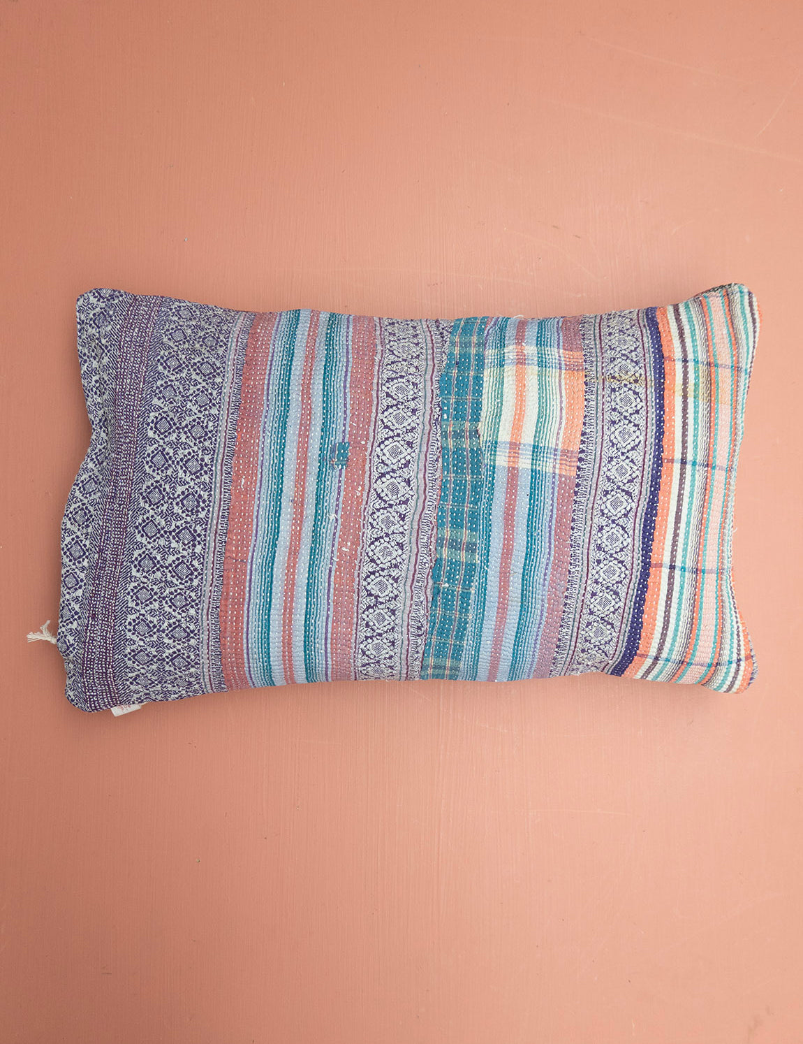 Indian kantha cushion S - 515