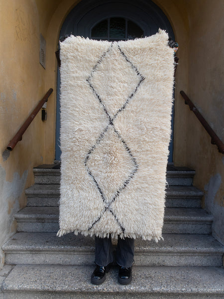 Moroccan Berber rug - Beni Ourain 526