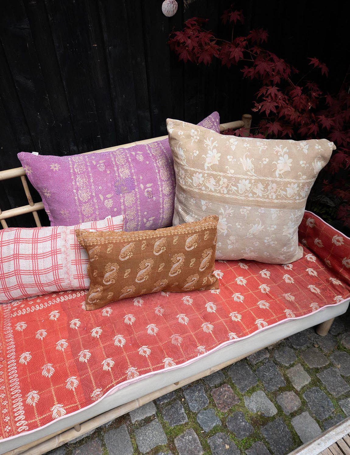Indisk Kantha Madras - 52