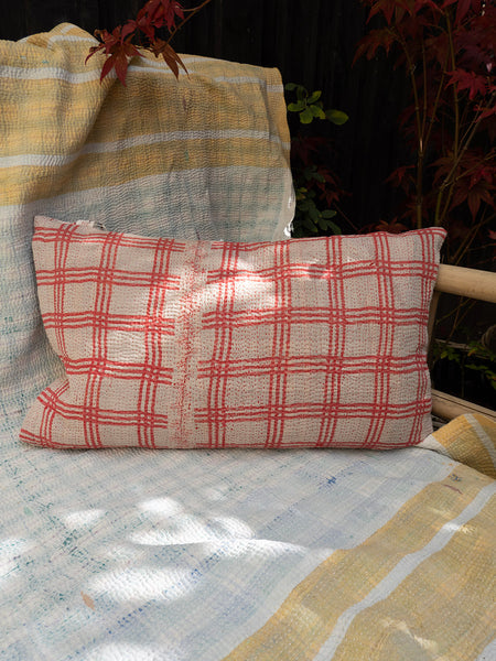 Indian Kantha Pillow S - 301