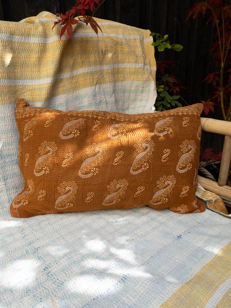 Indian Kantha Pillow S - 301