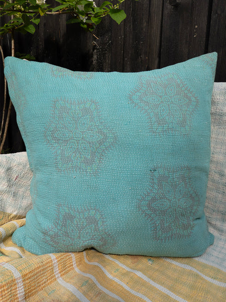 Indisk kantha pude L - 537