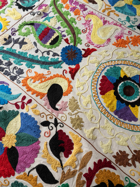 Indisk suzani sengetæppe 53