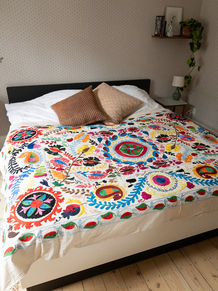 Indisk suzani sengetæppe 54