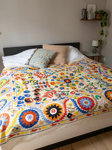 Indisk suzani sengetæppe 55