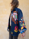 Denim Suzani Jakke - 5