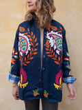 Denim Suzani Jakke - 5