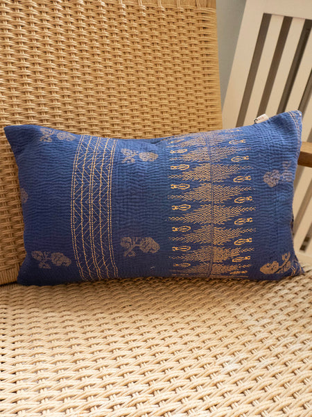 Indian kantha cushion S - 534