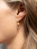 Earring No. 24 - Rose Quartz