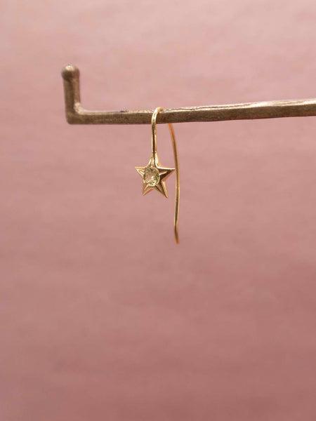 Earring #53 - Green Peridot