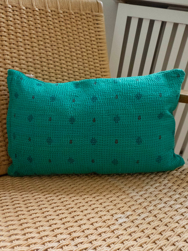 Indisk kantha pude S - 608