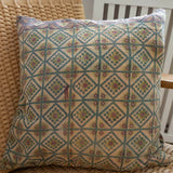 Indian kantha cushion M  - 612