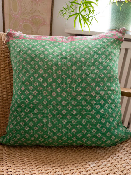 Indisk kantha pude L - 623