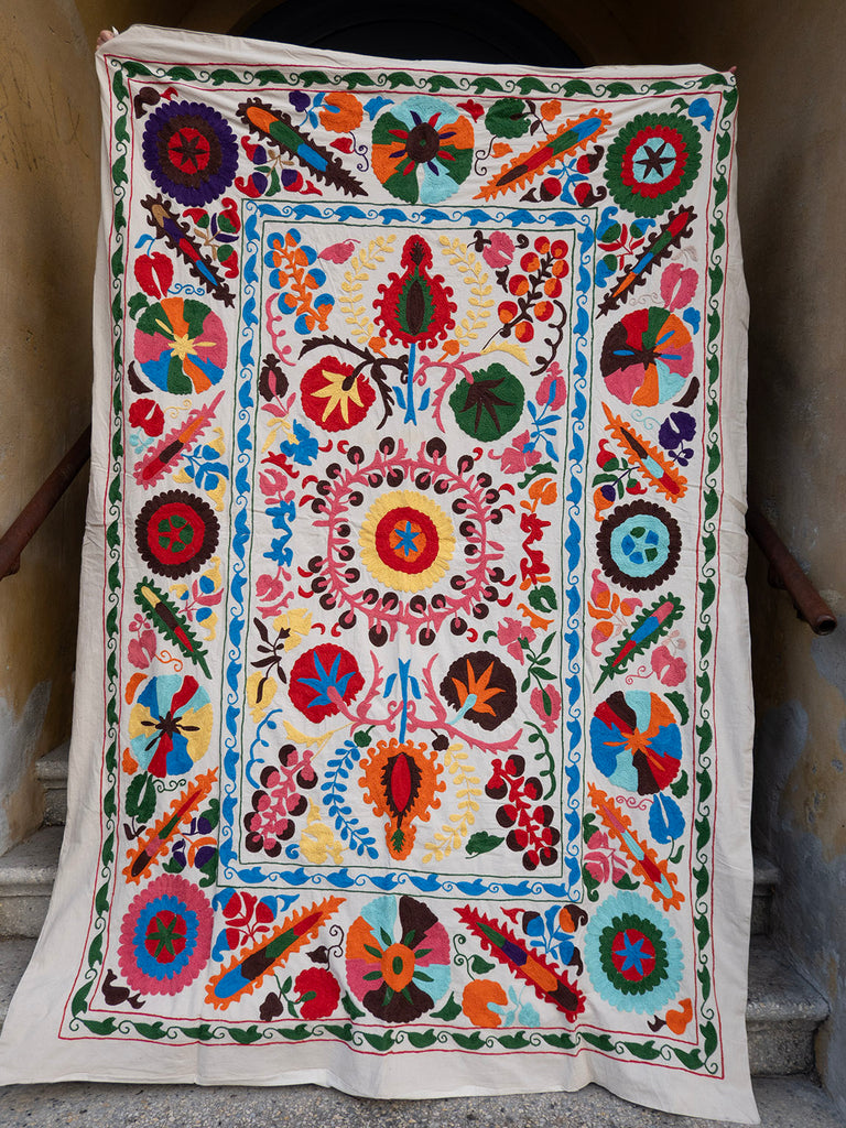 Indisk suzani sengetæppe 62