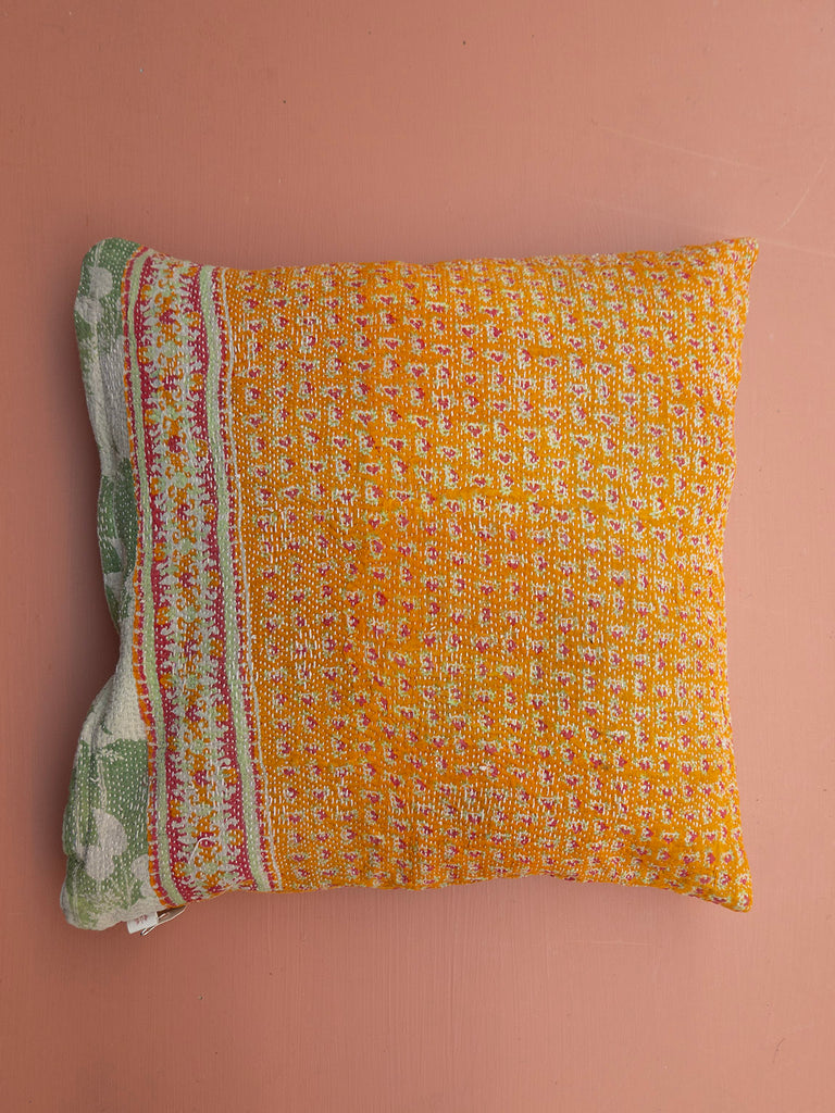 Indisk kantha pude M  - 655