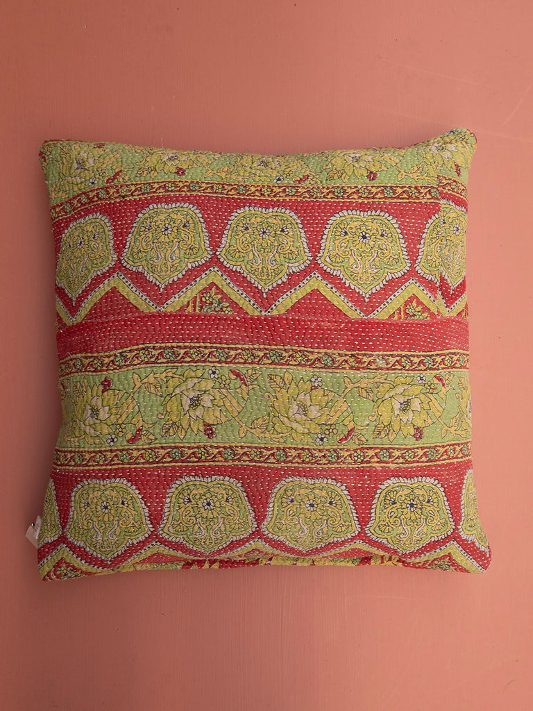 Indisk kantha pude M  - 661