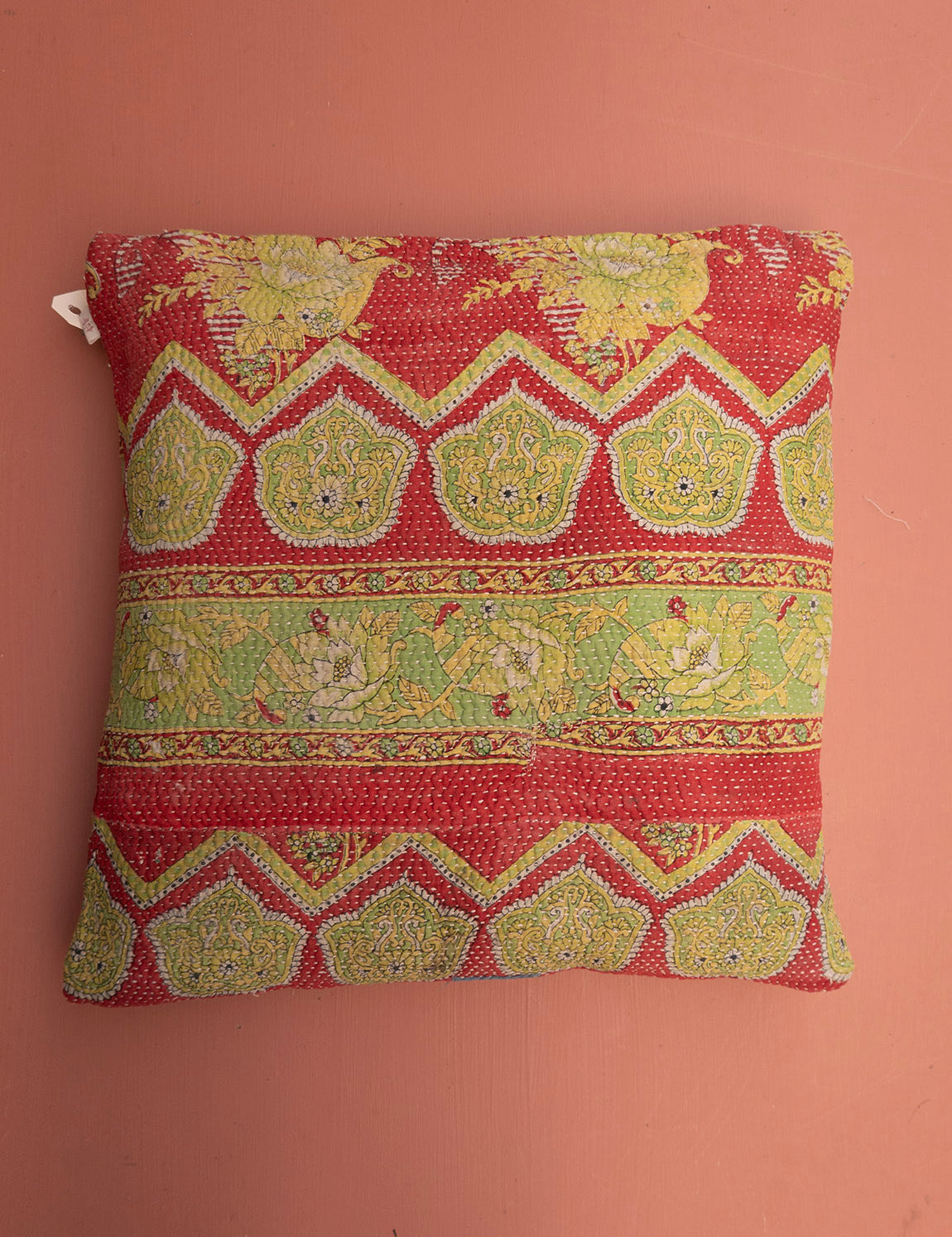 Indian kantha cushion M - 661