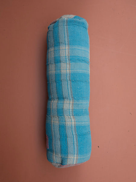 Indisk kantha pude Cylinder - 665