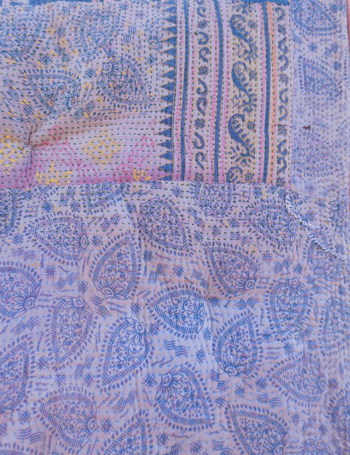 Indisk Kantha Madras - 67