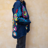 Denim Suzani Jacket - 6