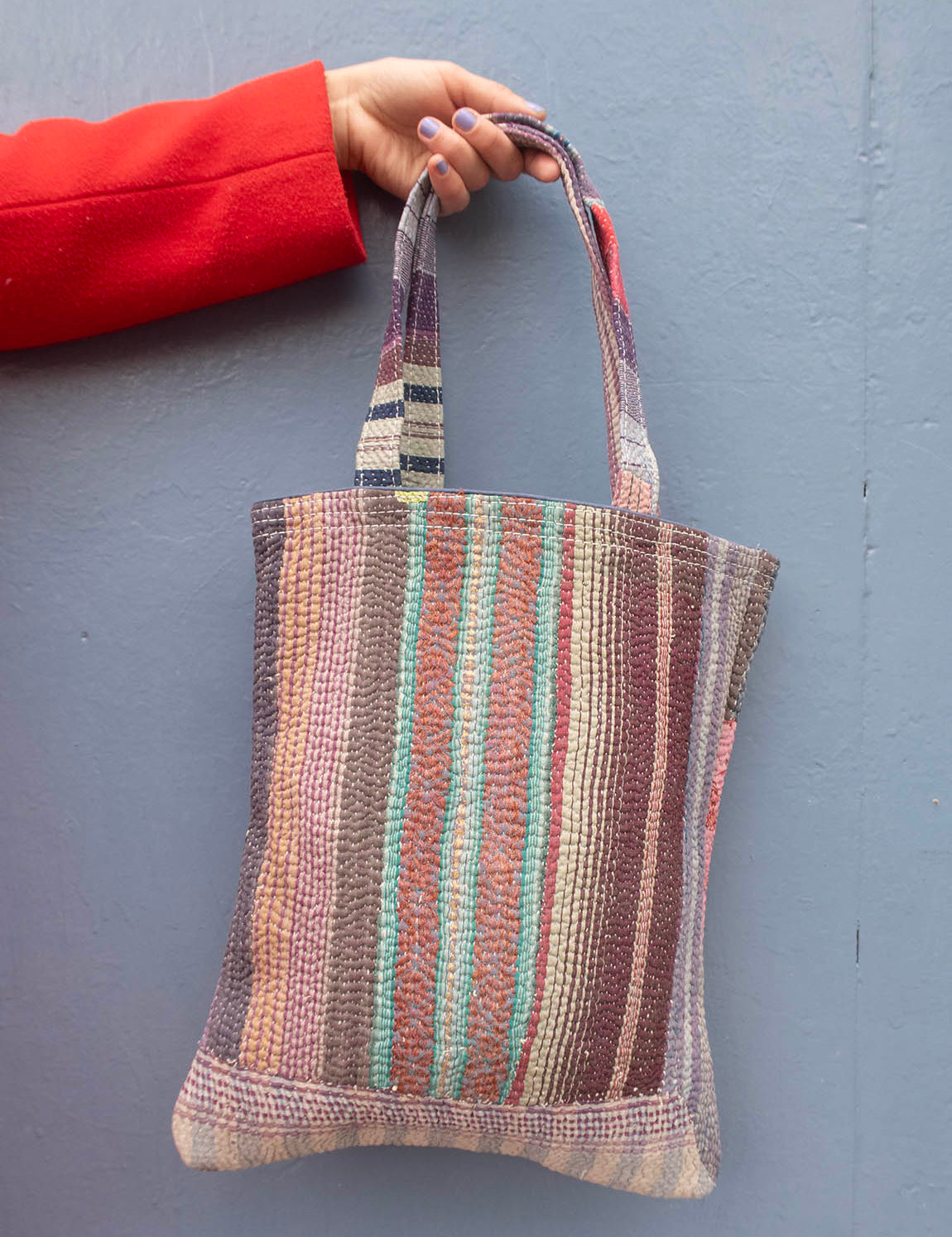 Kantha Mini Shopper 06